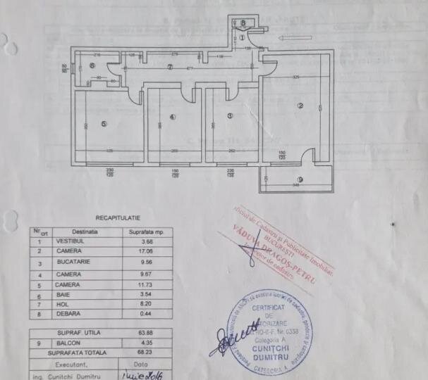 Iancului / Sachelarie Visarion / et 4 / decomandat/ renovat /